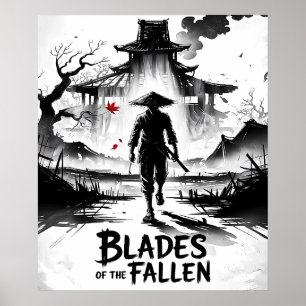 Samurai der Ashen-Ruinen Poster