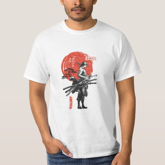 Samurai der roten Sonne T-Shirt (Vorderseite)