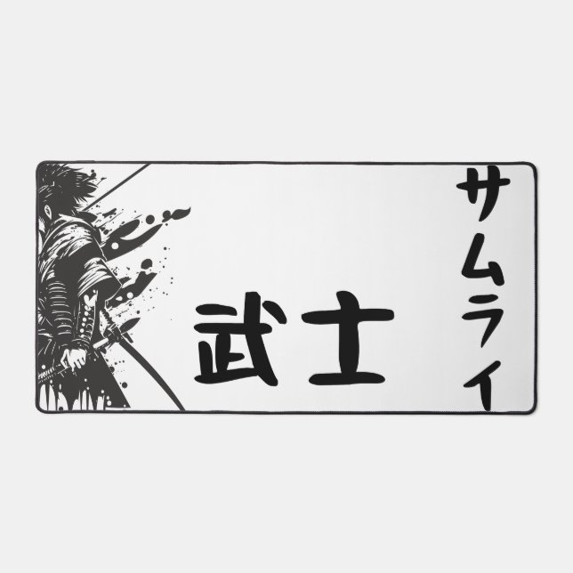 Samurai Desk Mat-Large Jeu & Souris De Bureau (Recto)