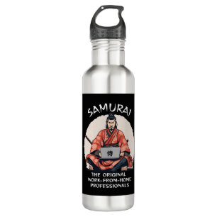 Samurai: Die Original-Zuhause-Profis Edelstahlflasche