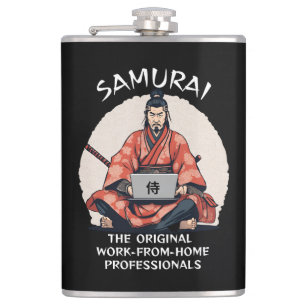 Samurai: Die Original-Zuhause-Profis Flachmann