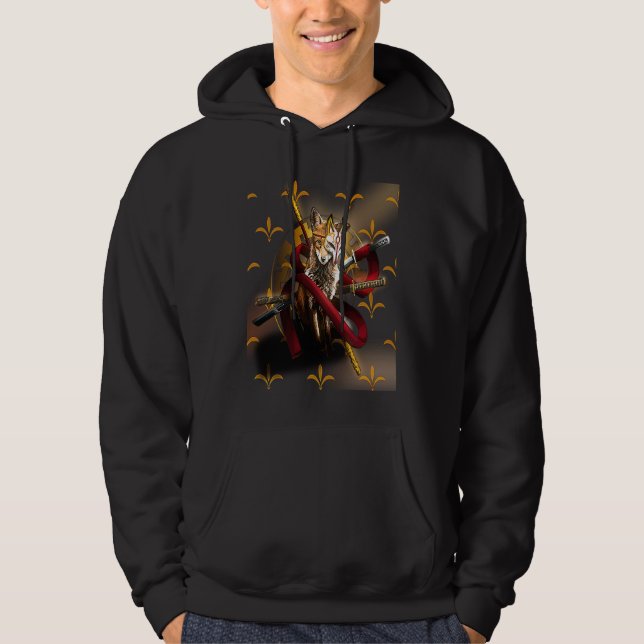Samurai Fox Hoodie (Vorderseite)