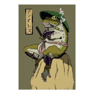 Samurai Frosch: Hüter der Lotusblume Poster