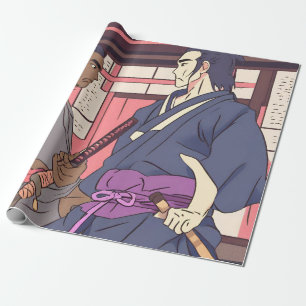 Samurai Geschenkpapier