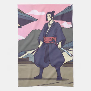 Samurai Geschirrtuch