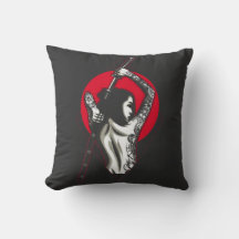 Samurai Girl Illustration T - Shirt