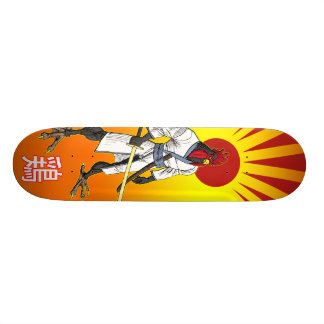 Samurai-Huhn-Skateboard Skateboard