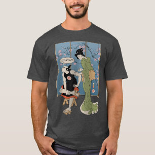 Samurai I Got geimpfte Ukiyoe Geisha (2) T-Shirt