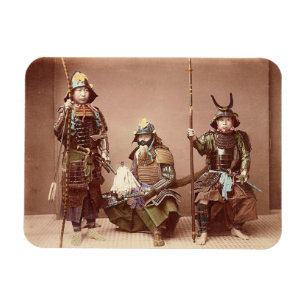 Samurai in Armor Magnet