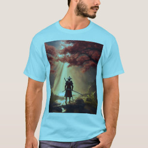 Samurai in der Natur T-Shirt