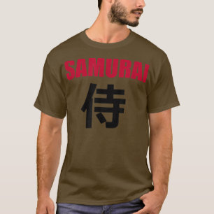 SAMURAI in japanischem Kanji T - Shirt Copy schrei