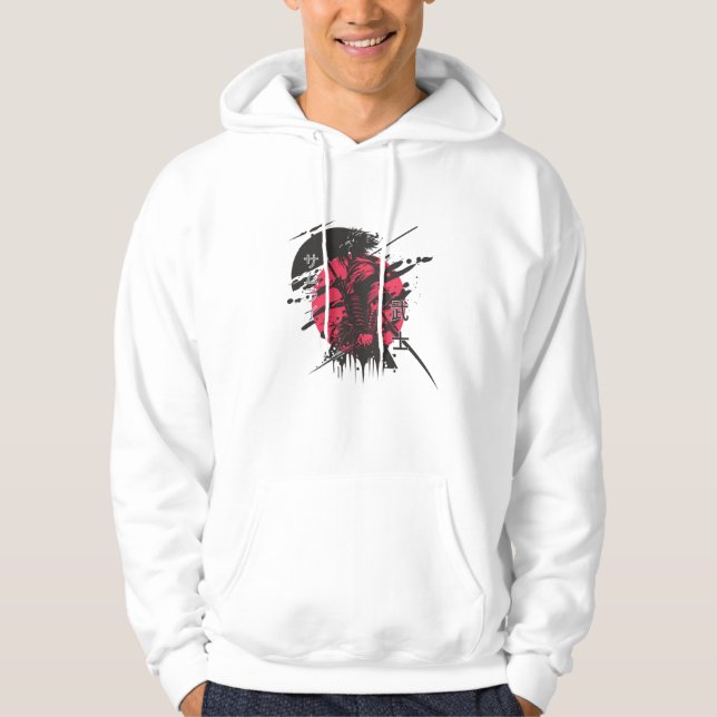 Samurai Ink Art Sweatshirt (Vorderseite)