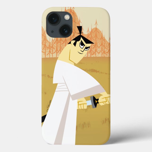 Samurai Jack Drawing Sword Case-Mate iPhone Hülle (Rückseite)
