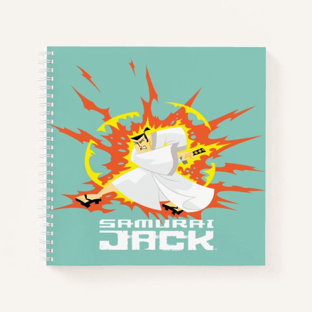 Samurai Jack Energy Graphic Notizbuch (Vorderseite)