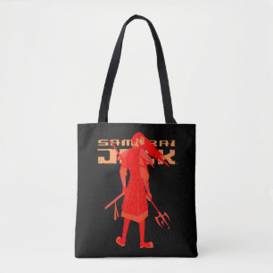 Samurai Jack Red Warrior Graphic Tasche
