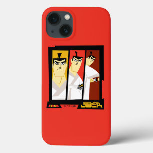 Samurai Jack-Zeichen Tri-Panel-Futuristikrahmen Case-Mate iPhone Hülle