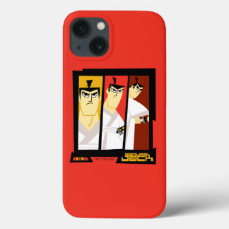 Samurai Jack-Zeichen Tri-Panel-Futuristikrahmen Case-Mate iPhone Hülle