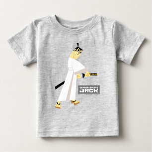 Samurai Jack Zeichne Schwert Baby T-shirt