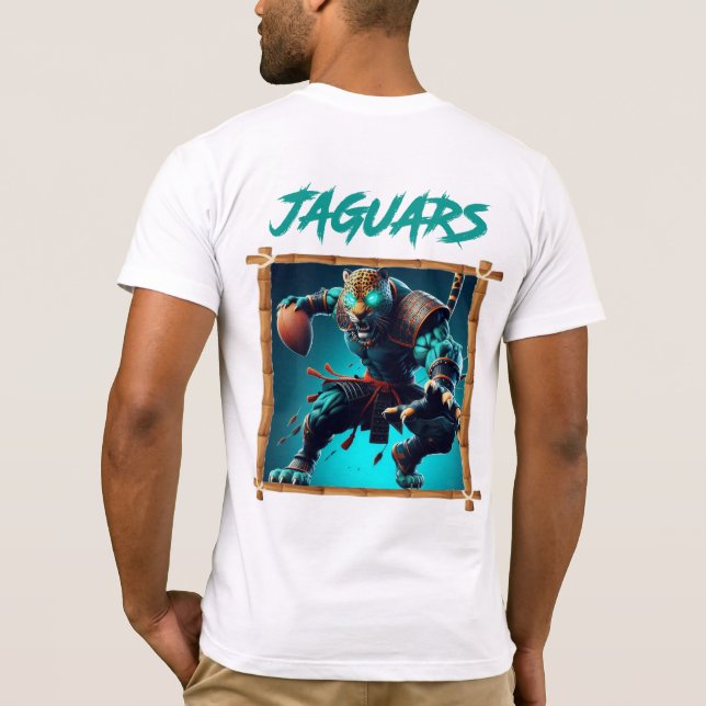 Samurai Jaguar 3 T-Shirt (Rückseite)