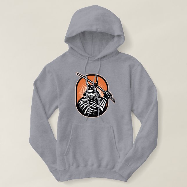 Samurai japan Krieger Hoodie (Design vorne)