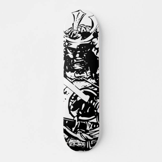 samurai　japan skateboard deck (Vorne)