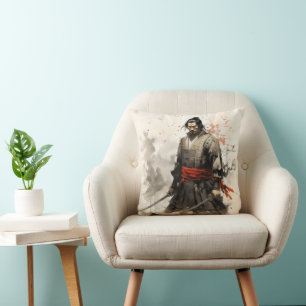 Samurai Japan Warrior Kissen