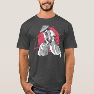 Samurai Japanisches Schwert Schwert Katana Warrior T-Shirt