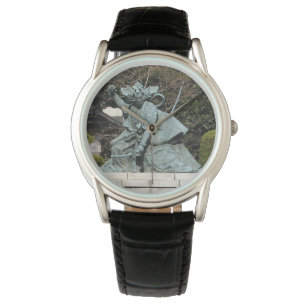 Samurai Kamakura Gongoro Kagemasa Kabuki Statue Armbanduhr