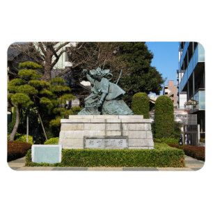 Samurai Kamakura Gongoro Kagemasa Kabuki Statue Magnet