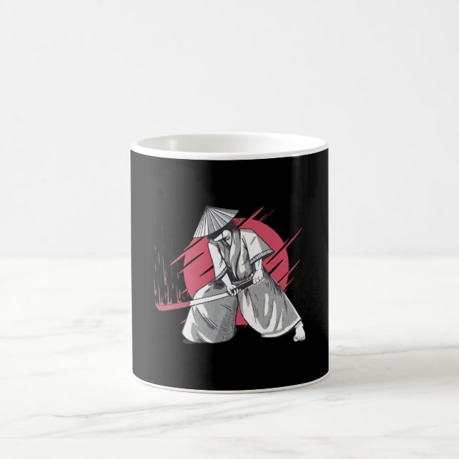 Samurai katana kaffeetasse (Mittel)