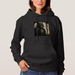 Samurai-Katze Ukiyo-e Japanische Krieger Kunst Ret Hoodie