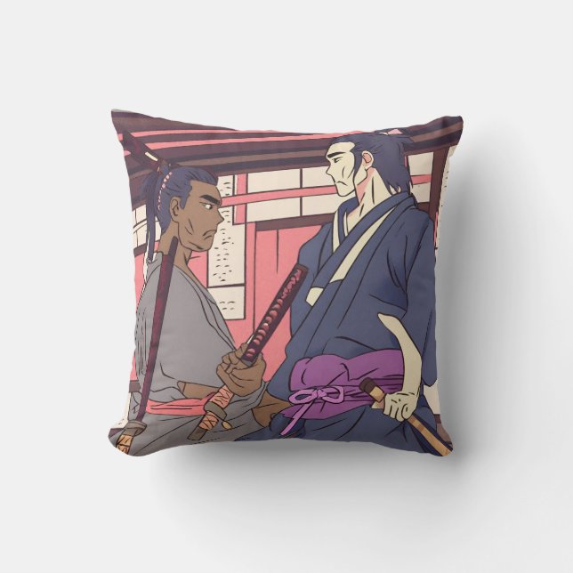 Samurai Kissen (Vorderseite)