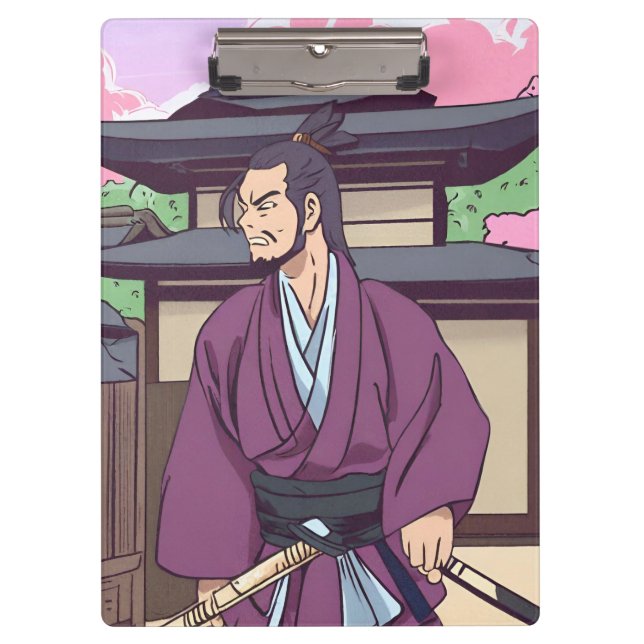 Samurai Klemmbrett (Vorderseite)