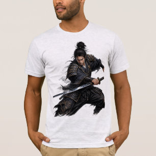 Samurai Krieger Bekämpfe deine Dämonen Grafik T-Shirt