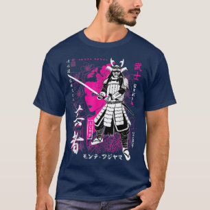 Samurai Krieger bushido Code Japanischer Schwertme T-Shirt