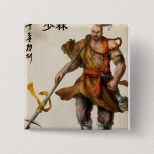 Samurai-Krieger Button