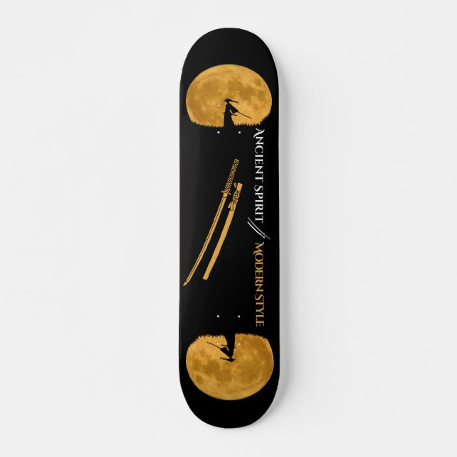 Samurai-Krieger Skateboard (Vorne)