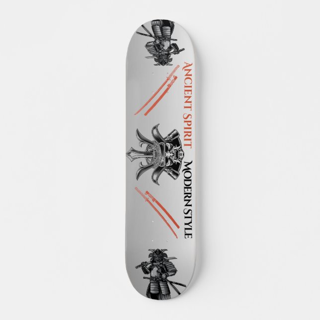 Samurai-Krieger Skateboard (Vorne)