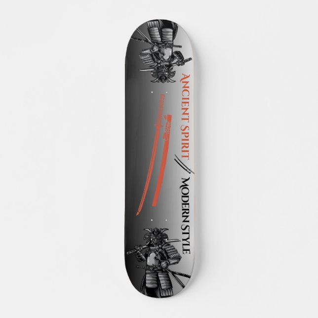 Samurai-Krieger Skateboard (Vorne)