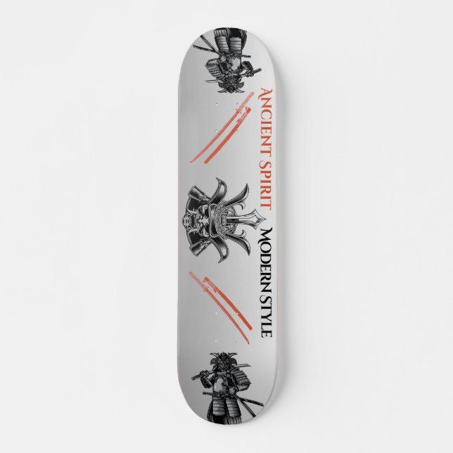 Samurai-Krieger Skateboard (Vorne)