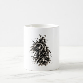Samurai-Krieger – Sumi-e Kaffeetasse