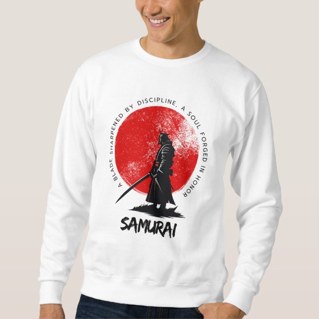 Samurai-Krieger  Sweatshirt (Vorderseite)