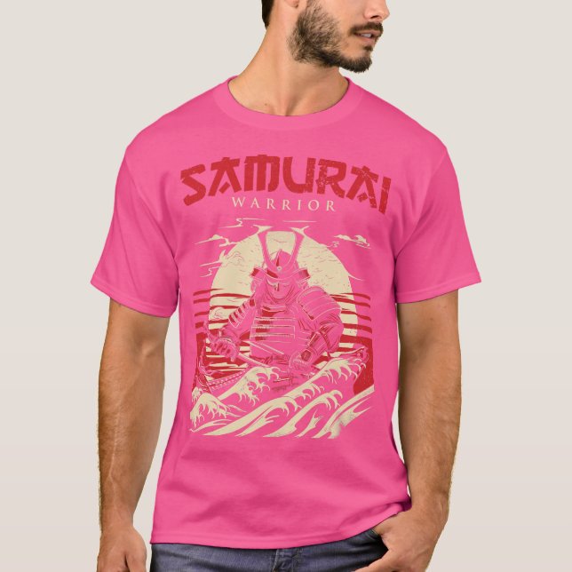 Samurai-Krieger T-Shirt (Vorderseite)
