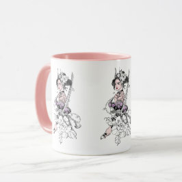 Samurai-Kriegerin Tasse