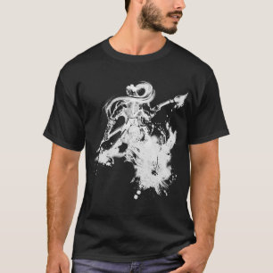 Samurai-Künstler - Schwarzes T-Shirt