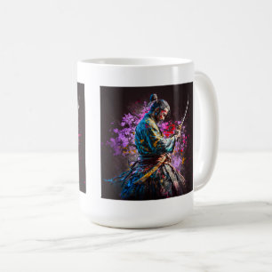 Samurai-Malerei Klassischer Becher, 0,44 l Kaffeetasse