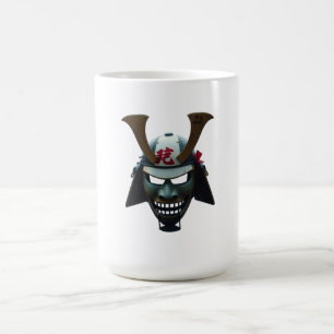 Samurai-Maske Kaffeetasse