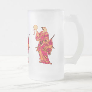 Samurai Mattglas Bierglas
