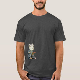 Samurai-Maus in Tatehiza T-Shirt