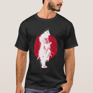 Samurai mit den Japanern Samurai und Samurai Bushi T-Shirt